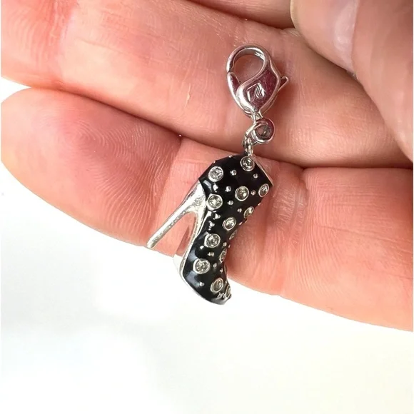 Swarovski Black Stiletto Charm - Picture 7 of 15